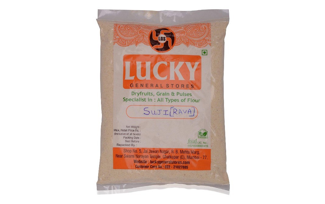 Lucky General Stores Suji (Rava)    Pack  948 grams